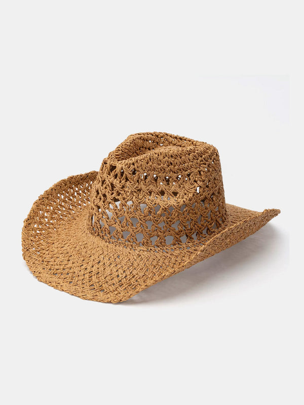 Summer Western Cowboy Style Straw Hat