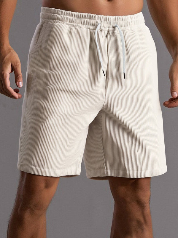 9" Drawstring Corduroy Shorts