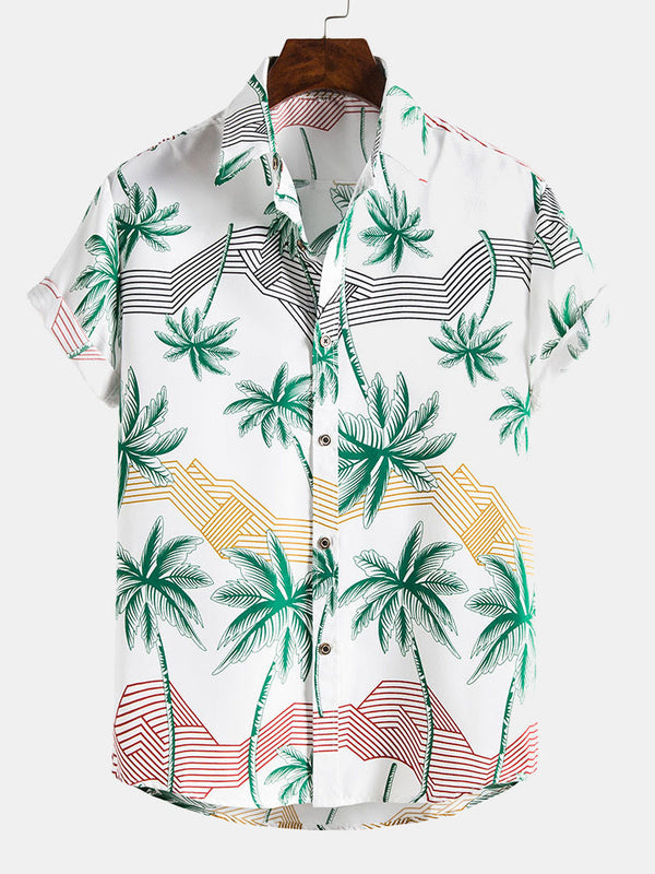 Palm Tree Print Shirts