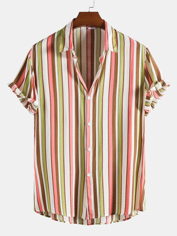 Colorful Striped Shirt